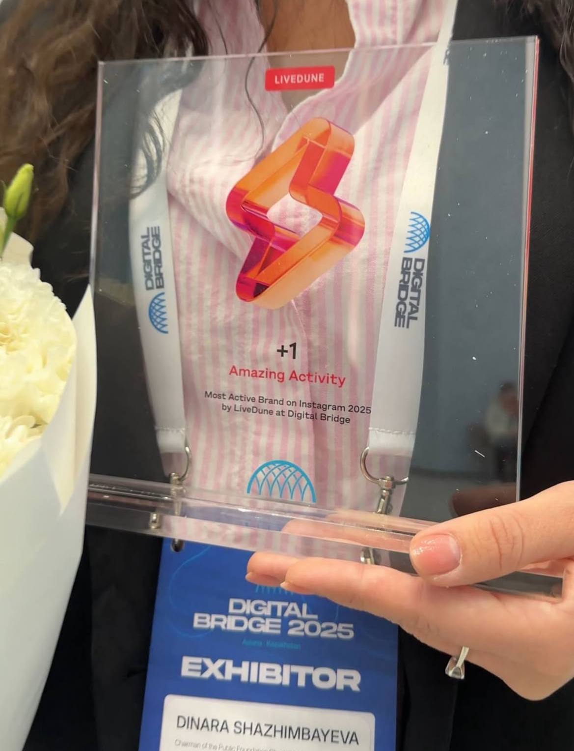 Фонд +1 получил награду от LiveDune B номинации «Amazing Activity»